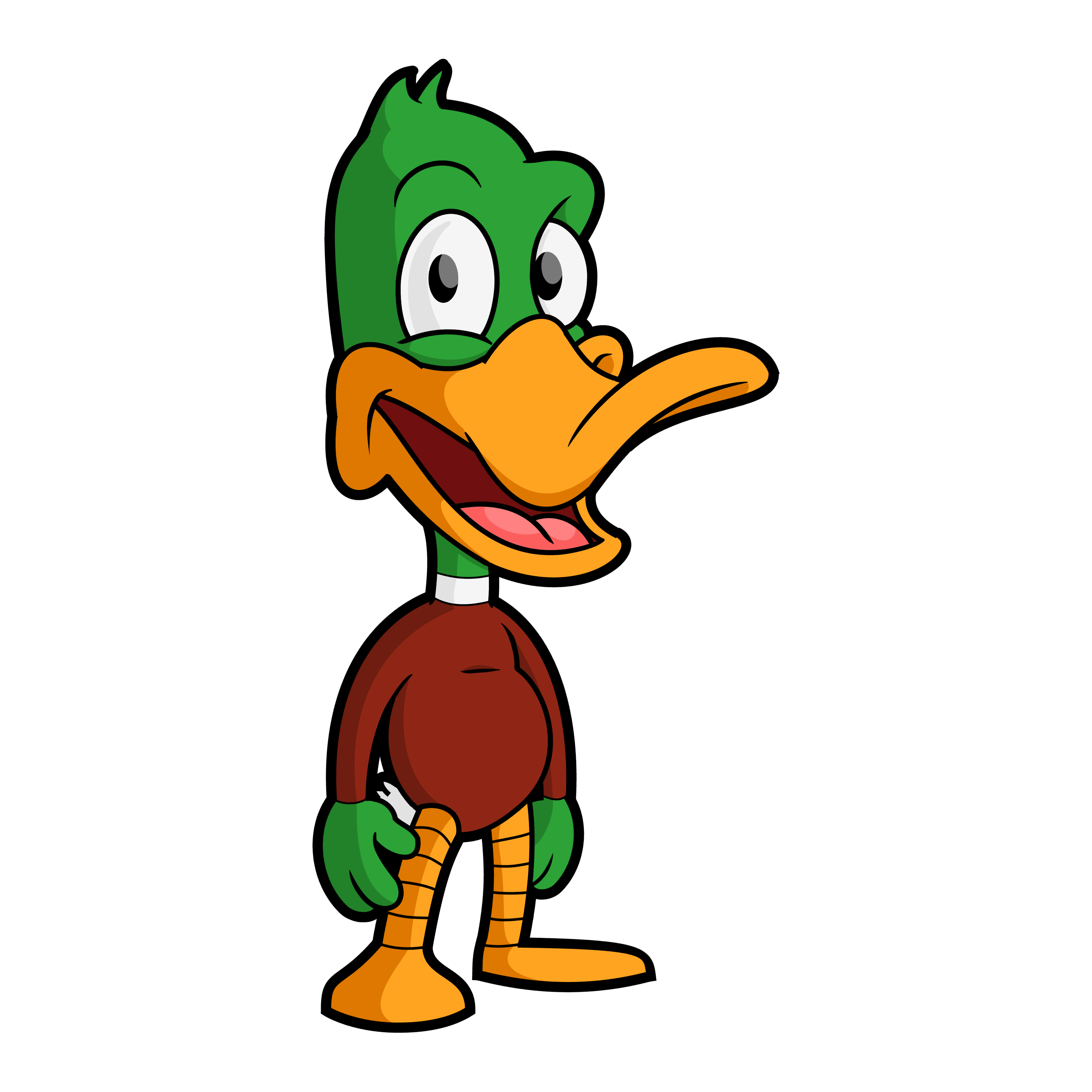 Download FREE Cartoon Duck Vector