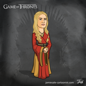 Cersei Lannister Cartoon