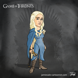 Daenerys Targaryen Cartoon